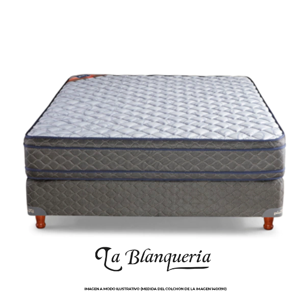 SOMMIER PIERO FLEUR EUROPILLOW 2 PLAZAS Y MEDIA 140x190