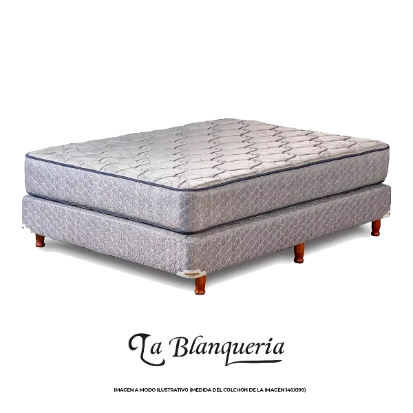 SOMMIER SUAVEGOM HARVARD 2 PLAZAS Y MEDIA 140x190