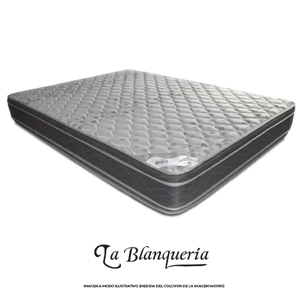 COLCHÓN GANI SILVER FLEX 2 PLAZAS Y MEDIA 140x190