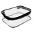ESTOJO BOX PVC COLOR CRISTAL PRETO UNIDADE 195504 - POLIBRAS - loja online