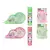 KIT STICK CORRETIVO ROLLER 5MMX6M + COLA BASTAO VERDE E ROSA na internet