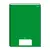 CADERNO BROCHURAO CAPA DURA STIFF 96 FOLHAS VERDE - JANDAIA - comprar online