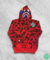 Campera Bape Shark Roja - comprar online