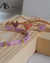 SET DE PULSERAS CORAZÓN VIOLETA & ROSA - comprar en línea