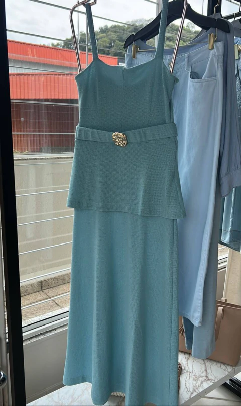 CAUTION VESTIDO FEMININO LAURA AZUL P