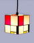 Lámpara Tiffany Mondrian - comprar online