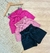 Short Pinça Couro F050130