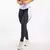 Calça Legging Zero Transparência Cintura Alta com Cós Duplo e Bolso - - Movement Shoes