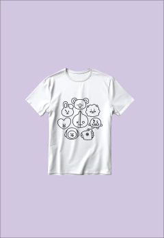 Remera BTS BT21 02 - comprar online