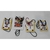 Colar Naruto | Colar Best Friends | Anime | Kunai
