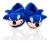 Pantuflas De Peluche Sonic El Erizo Azul 21-29 Adulto - kyaBoutique23
