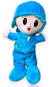 Imagen de Peluche Pocoyo Y Nina 40 Cm Pocoyo Azul Nina Verde Pocoyo