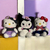 Kit Muñequitos De Peluche Hello Kitty Kuromi Anime - comprar en línea