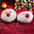 Pantufla Peluche Santa Claus 21-28 Moda Invierno Navidad