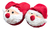 Pantufla Peluche Santa Claus 21-28 Moda Invierno Navidad en internet