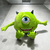 Peluche Mike Wazowski 20cm Monster Inc Monstruo Verde Un Ojo - kyaBoutique23