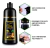 Shampoo Black Hair Dye Matizador Cabello Teñido Brillo 3-1 en internet