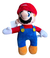 Peluche Súper Mario Bros 25cm Mario Bros Retro Premium en internet