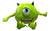 Peluche Mike Wazowski 20cm Monster Inc Monstruo Verde Un Ojo