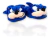 Pantuflas De Peluche Sonic El Erizo Azul 21-29 Adulto en internet