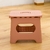 Banquito Plegable Reforzado Rosa