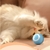 Imagen de Bola Interactiva para Mascotas Automática celeste