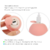 Bola Interactiva para Mascotas Automatica Rosa - tienda online