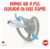 Chupeta Bico de Silicone Space 0 à 6 Meses Neutra - NUK na internet