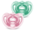 NUK Kit Com 2 Chupetas Sensitive Soft 100% Silicone Girl S2 -Tam 2 (6-18 Meses) - comprar online