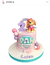 Sello Logo Paw patrol en partes para pastel en internet
