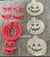 Cortador y sello carita de calabaza 5