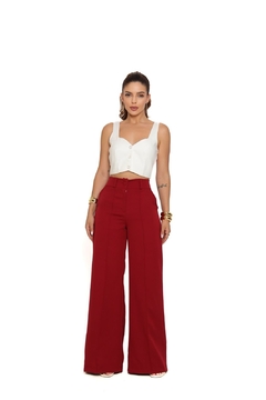 Calça Pantalona Alfaiataria na internet