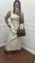 Vestido mídi linho natural na internet