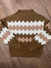 Blusa manga longa tricot color