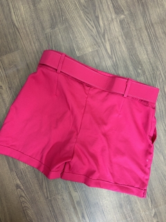 Shorts Alfaiataria com Cinto – Rosa G1 - loja online
