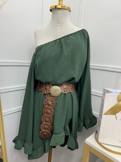 Vestido Ciganinha Manga Flare - Vanodsboutique