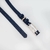 Cinto Cibele em Couro Legítimo Azul Marinho - Larin Store