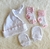 AJUAR 6 PIEZAS PICOT ROSE - tienda online