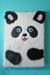 Caderno Panda Pelúcia 80 Folhas Pautadas Para Escrever