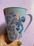 Caneca Plasútil com estampa do Stitch, personagem da Disney, e a frase "Sou da Família".
