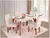 CJ MESA 4C SAO CARLOS ABEILLE RETANGULAR MEL / OFF WHITE