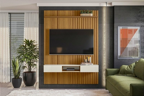 PAINEL BLESS 1.6 Freijo OFF/ WITE PEROLIZADO- LUKALIAN