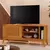 Rack para TV até 55 polegadas 1 Porta de Correr EDN Aruba - Cedro - comprar online
