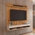 Painel Ripado TV 65 160cm Detroit Cor Freijo/Off White Lukaliam - Pauline Magazine