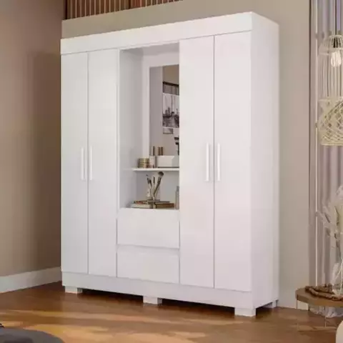 Guarda-Roupa Casal com Espelho Isabely