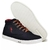 Tenis Sapatenis Masculino Casual Botinha Cano Alto Confortavel Variedade Estiloso Polo Blu - comprar online