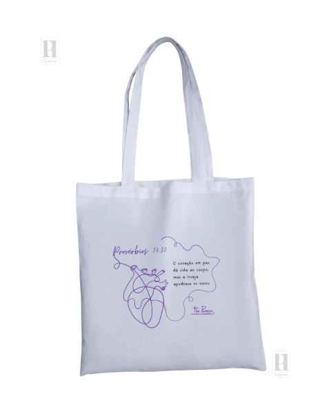 Eco Bag Exclusiva - Provérbios 14:30 - comprar online