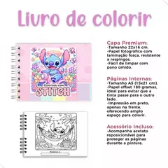 LIVRO DE COLORIR STITCH - 30 FOLHAS - Maricota Store