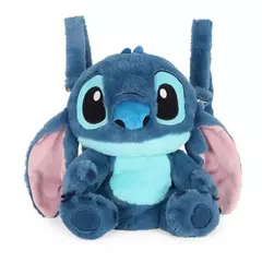 Mochila Infantil de Pelúcia em Plush Stitch Azul