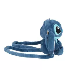 Mochila Infantil de Pelúcia em Plush Stitch Azul - loja online